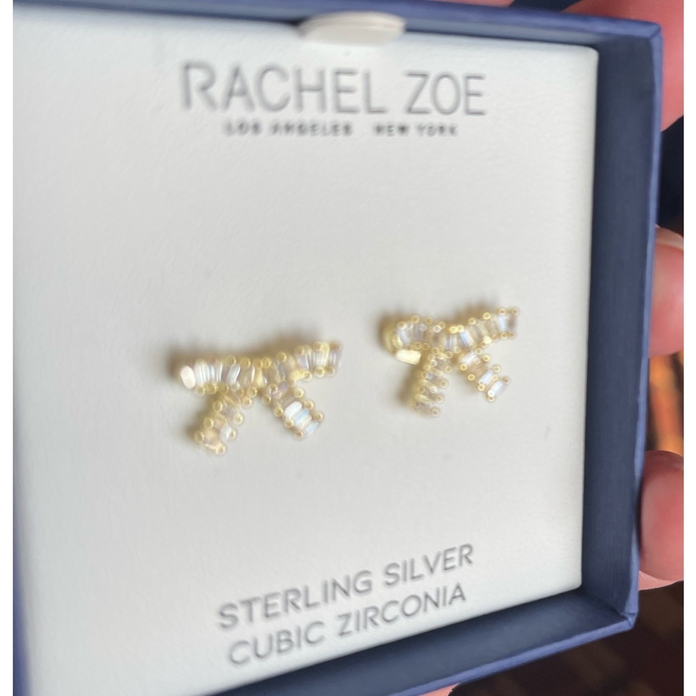 Rachel Zoe , sterling silver earrings.new